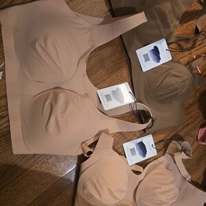 Seamless Wireless Comfort Bra - Nude